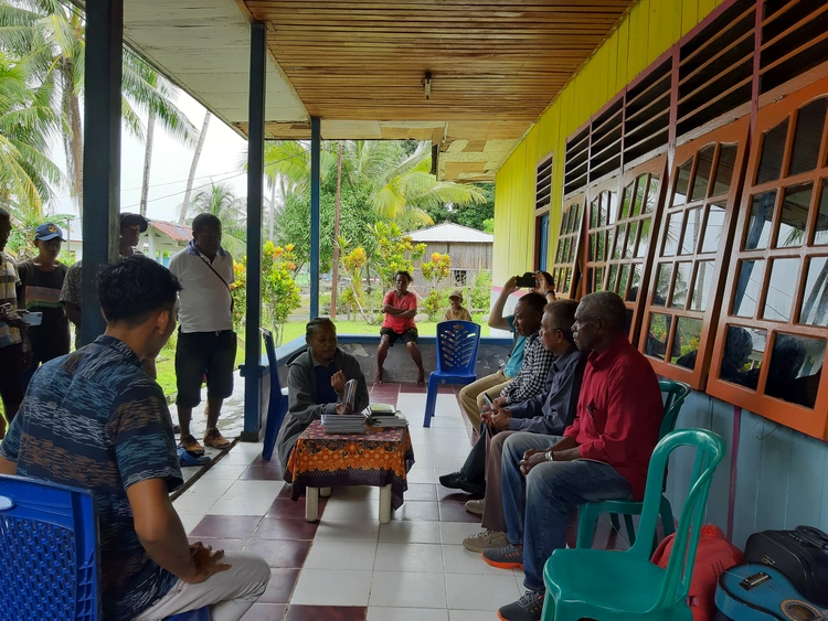 Tim Ketemu deng perwakilan Klasis Imekko